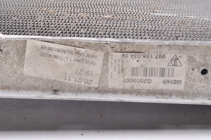 фото №7, Porsche 987 911 997 3.4 радиаторов воды 99710603405 99710613202