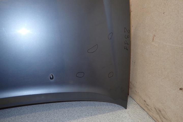 фото №10, Nissan almera tino 00-06 капот крышка двигателя ky5