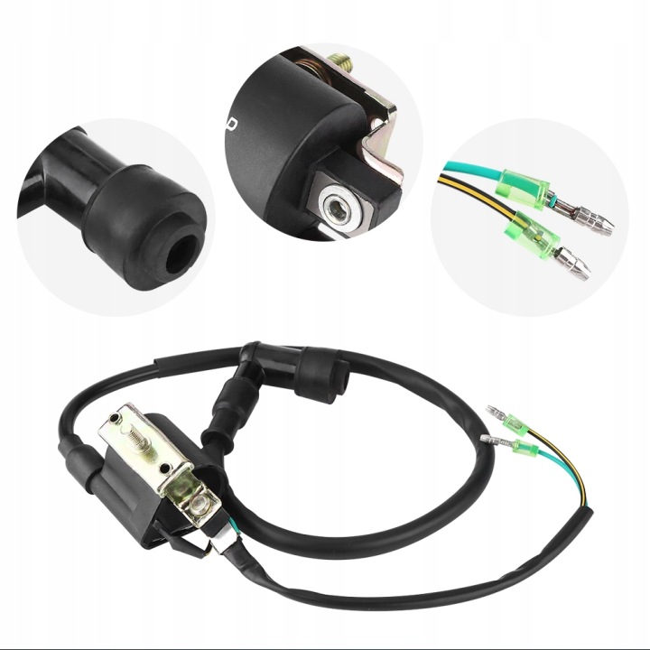 фото №12, Котушка запалювання 12v для  50cc 70cc 90cc 110cc 125cc pit двигун позашляховий atv