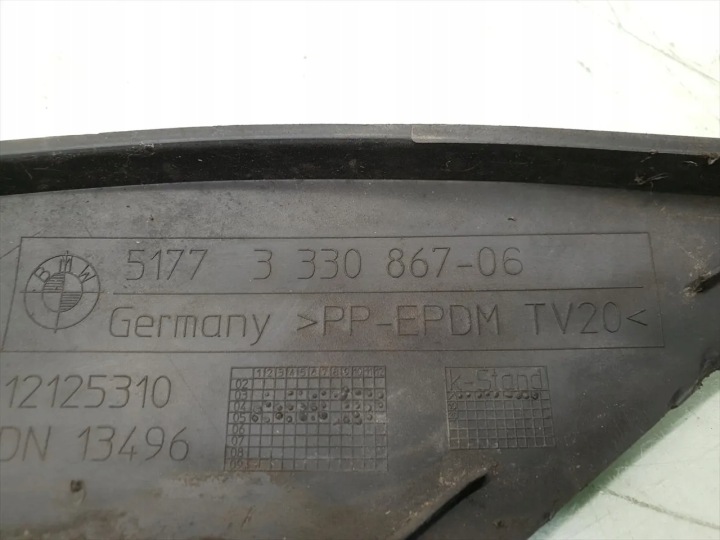 фото №11, Bmw x3 молдинг крила заднього ліве 2006 suv 4/5dr 3330867 08-10 дизель