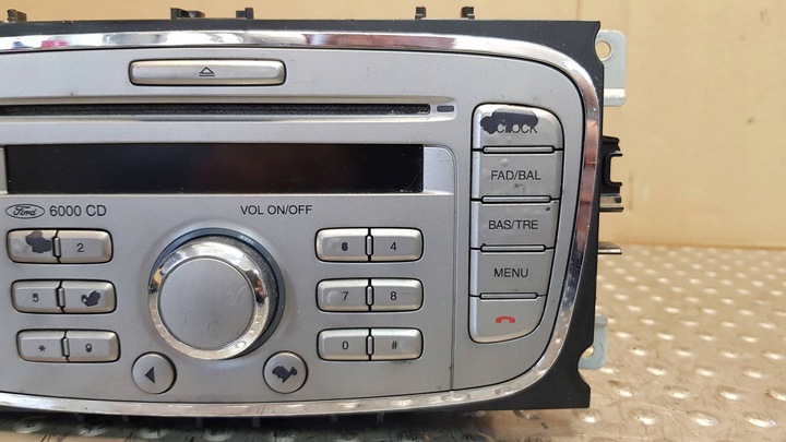 фото №3, Радио радиопроигрыватель 6000cd 8s7t-18c815-aa ford mondeo mk4 07-10