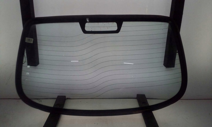 фото №1, Скло задня зад ford fiesta mk5 1996-2002 з підігрівом зелена