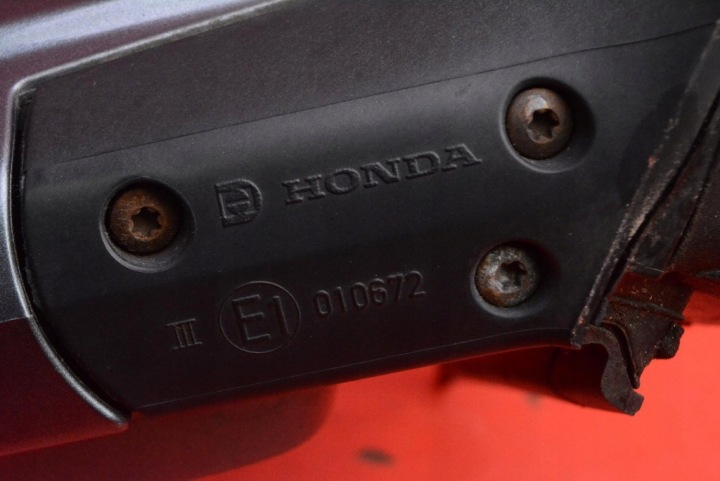 фото №6, Зеркало правое серый eu 010672 honda civic 7 vii 00-05 5 pin