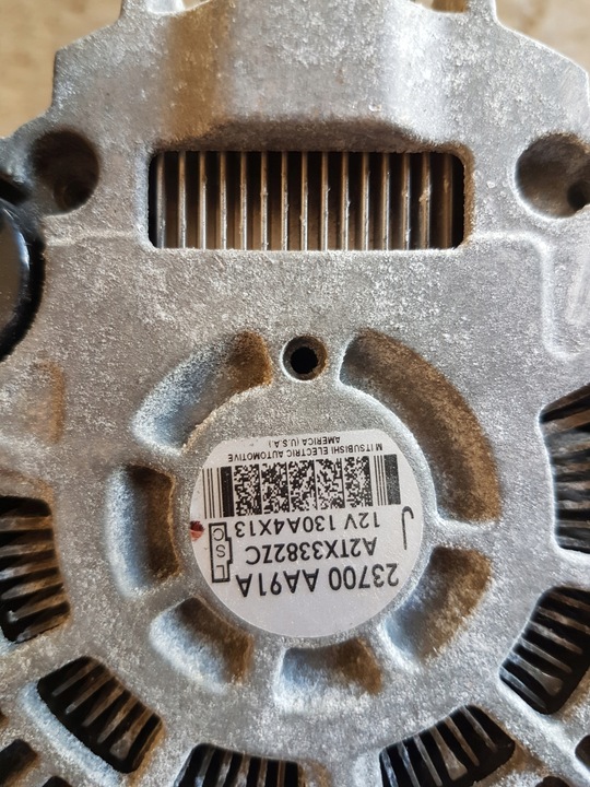 фото №5, Outback 2.5 15- генератор a2tx3382zc 23700aa91a