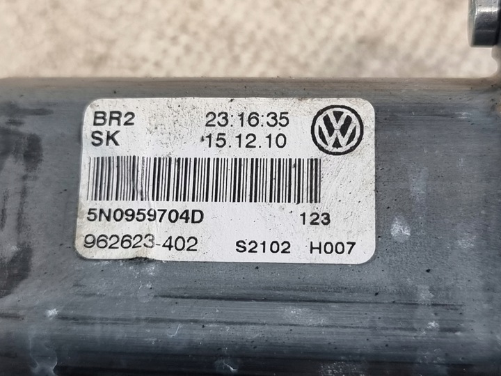 фото №7, Двигунчик скла праві зад оригінальний номер 5n0959704d vw tiguan i 11r