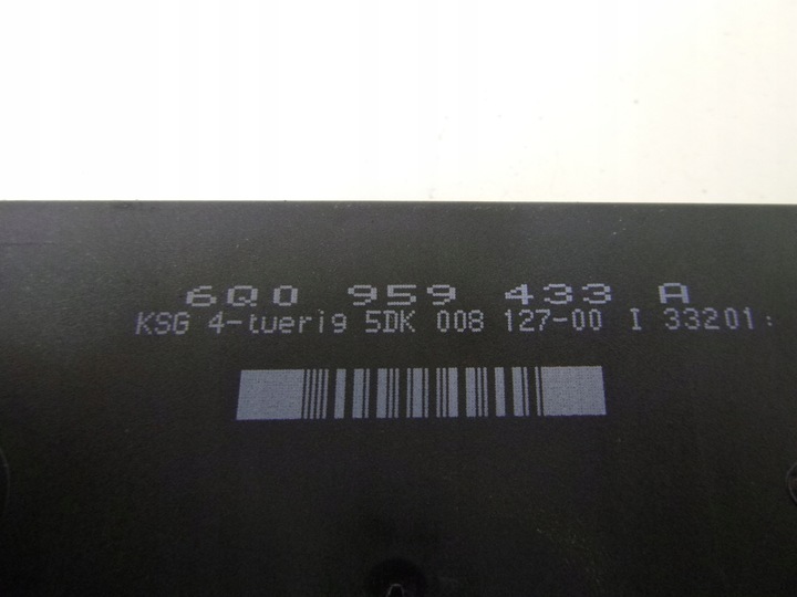 фото №4, Модуль комфорта skoda fabia 6q0959433a 01r.