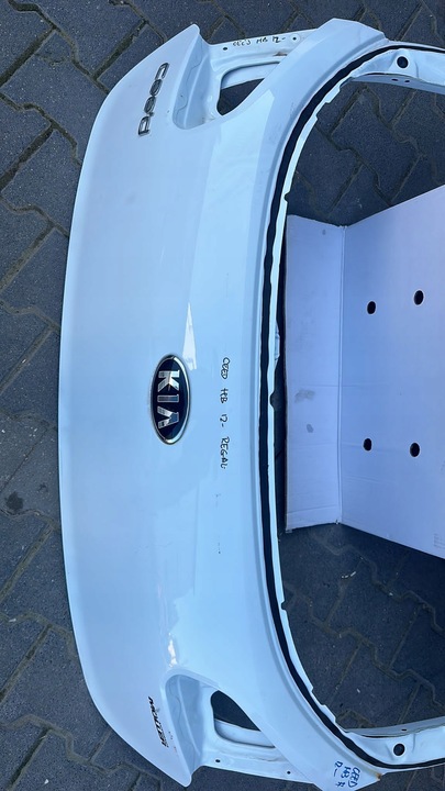 фото №4, Kia ceed 2012- hb крышка зад задняя