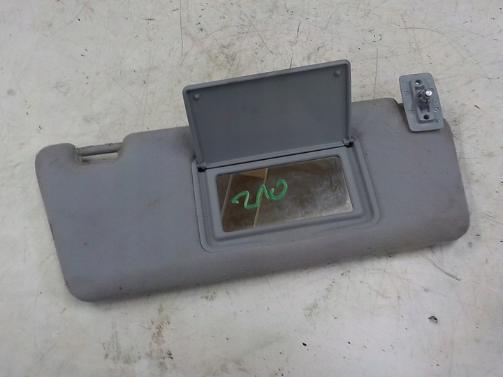 фото №1, Mercedes w210 рестайлинг защита солнцезащитная правая