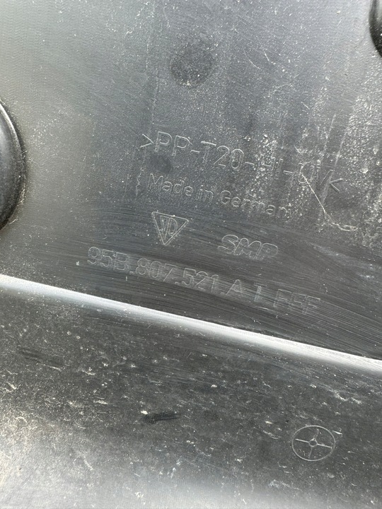 фото №10, Porsche macan gts бампер задній дифузор 95b807421aa