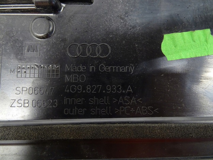 фото №9, Спойлер спойлер кришки багажника audi a6 c7 s-line універсал 4g9827933a