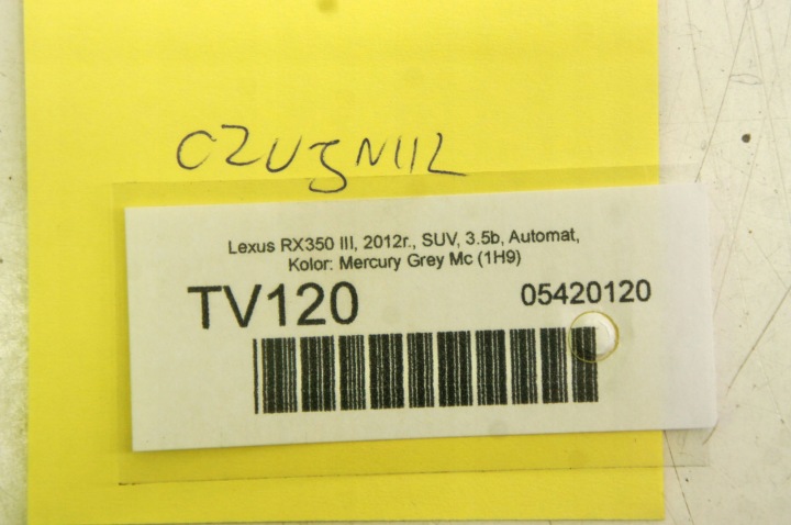 фото №5, Tv120 lexus rx iii датчик ударный ar