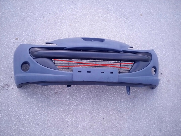 фото №1, Peugeot 206+ plus бампер переднее перед pod haloge