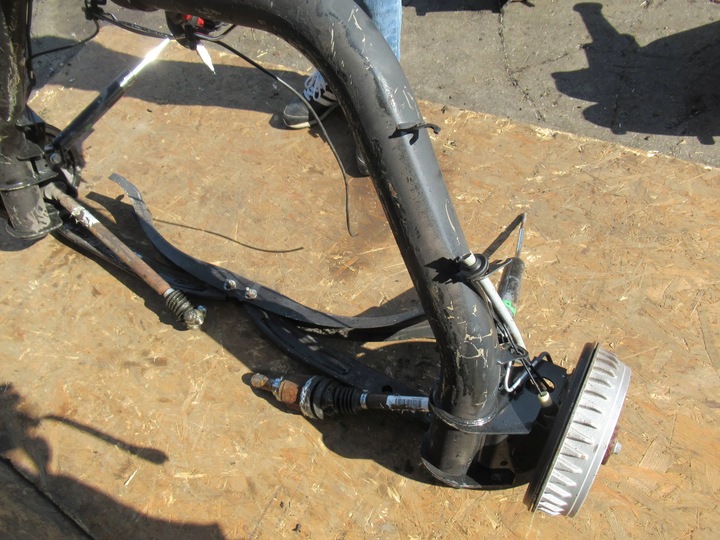 фото №7, Ось зад renault twingo iii 14-