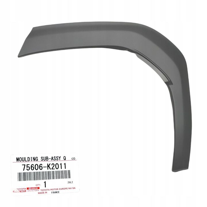 фото №1, Toyota yaris cross планка nakłatka крыльев зад левая 75606k2011 новая