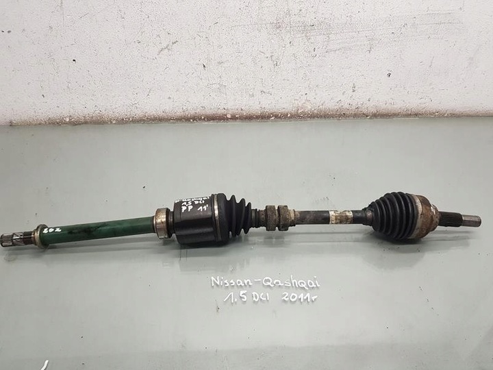 фото №1, Піввісь права qashqai i j10 1.5 dci 39100bb32b
