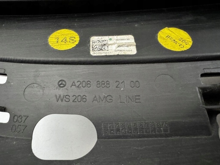фото №7, Mercedes-benz c klasa w206 amg line решётка решётка демонтаж a2068882100