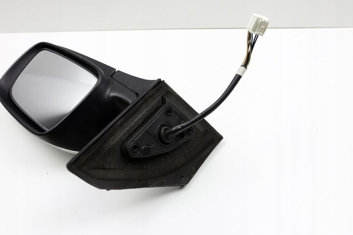 фото №9, Toyota avensis t25 дзеркало праві 7 pin 1c0 сріблястий європа