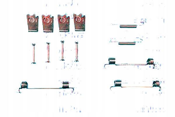 фото №1, Автофрен пружины тормозная колодка ham. citroen jumper 06-