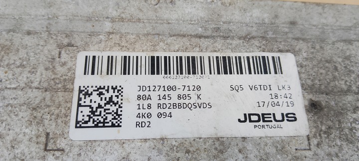 фото №6, Радиаторов воздуха интеркулер audi q5 sq5 80a 80a145805k оригинал