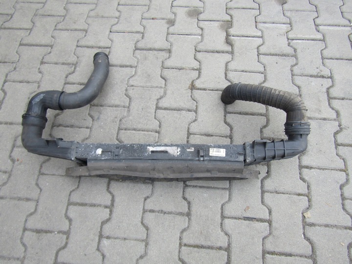 фото №13, 3 mercedes w210 2.0k компресор радіаторів інтеркулер 2x шланг повітря