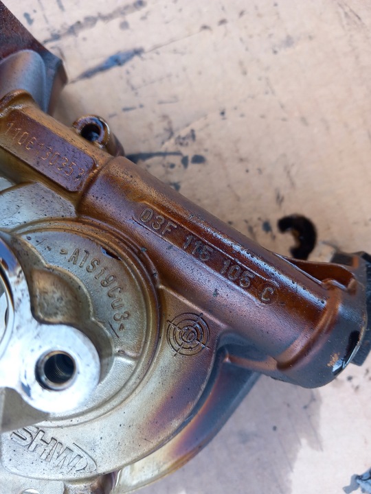 фото №5, Насос масла 1,2 tsi cbz vw 03f115105c