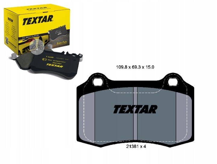 фото №1, Тормозные колодки тормозные citroen ds3 1.6 racing