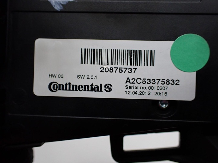 фото №7, Навігація навігація радіо заводська оригінал 95196687 opel zafira c iii 12r