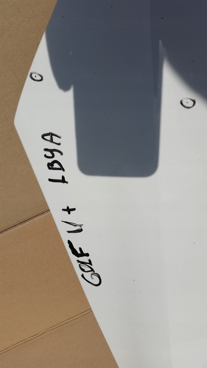 фото №3, Капот кришка двигуна vw volkswagen golf 5 plus v+ lb9a