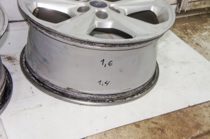 фото №9, Rp387+ ford edge mk2 $  алюминиевые диски ft4c-1007-b1a 18' 8jx52.5 5x108 4штуки kpl