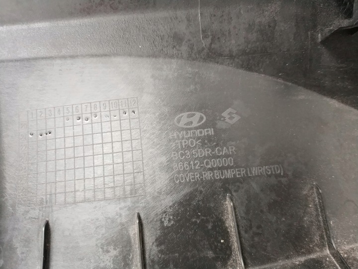 фото №6, Hyundai i20 iii 3 спойлер диффузор бампера зад