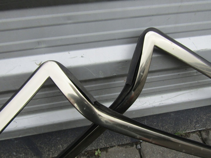 фото №9, 4 mercedes w124 89-96 планка рамка скло зад захист скло задня + прокладки