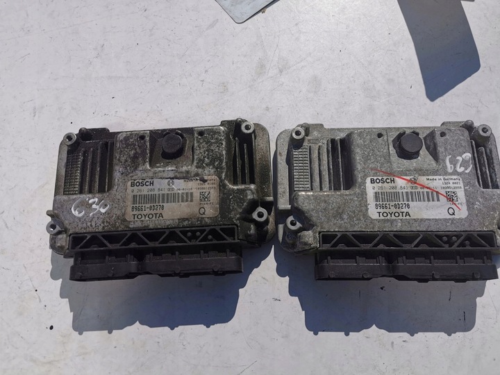 фото №7, Toyota yaris 1.0b 0261208841 89661-0d270 компьютер