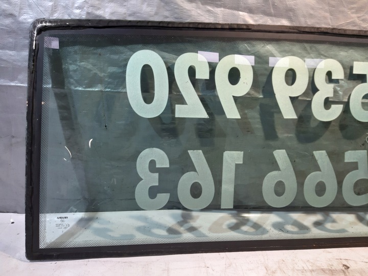 фото №10, Стекло задняя зад автобус isuzu бирюзовый