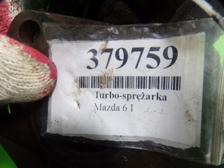 фото №7, Mazda 6 2.0 citd turbosprężarka турбина турбина vj360506