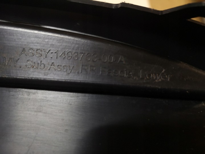 фото №9, Tesla y- спойлер бампера зад