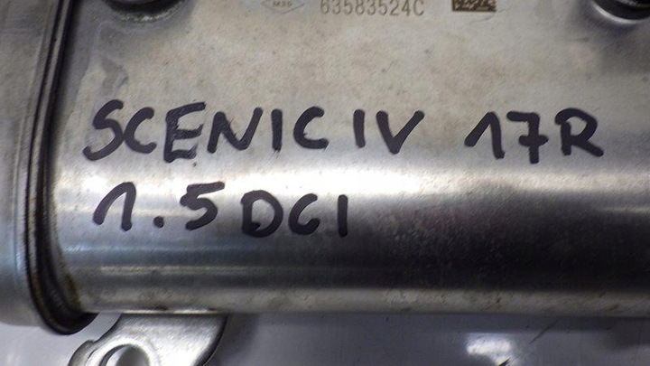 фото №6, Радіатор вихлопних газів renault scenic iv 1.5 dci 147357324r