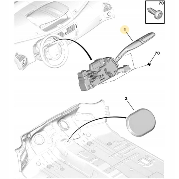 фото №15, Рулевой/подрулевой изменения коробки передач citroen c4 picasso pół автомат
