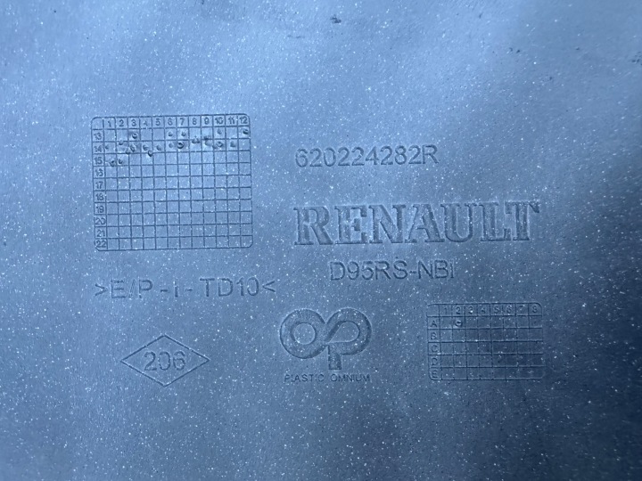 фото №15, Бампер перед renault megane iii рестайлинг rs оригинал