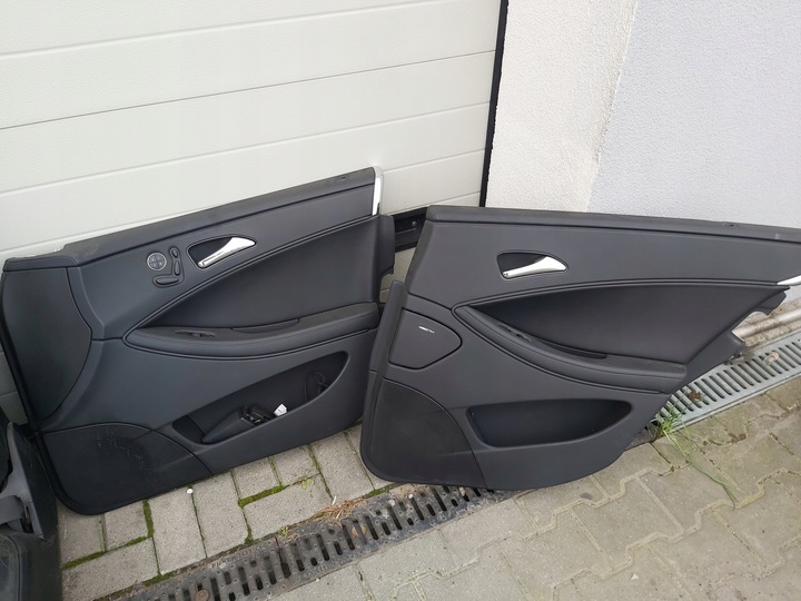 фото №8, Mercedes cls w219 сиденья диван обшивки салон европа