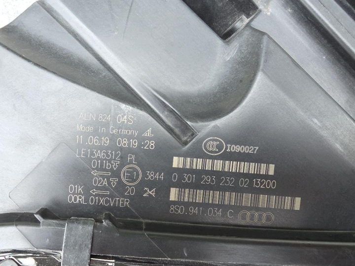 фото №16, Audi tt tts tt rs 8s0 лампы перед полный led динамический 8s0941033c 8s0941034c