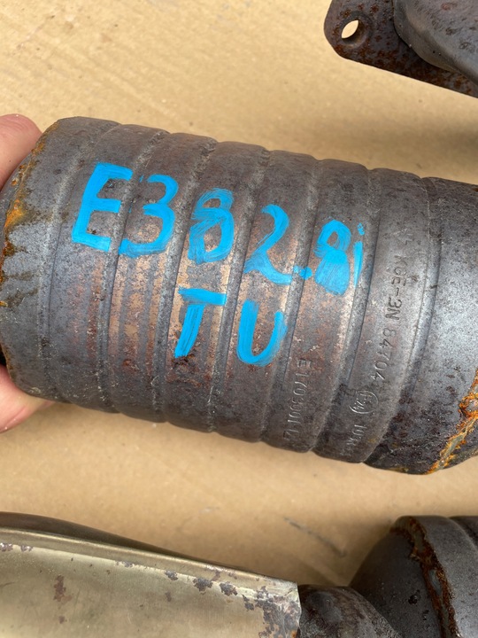 фото №7, Коллектор выпускной катализатор bmw e38 2.8 i m52 tu комплект