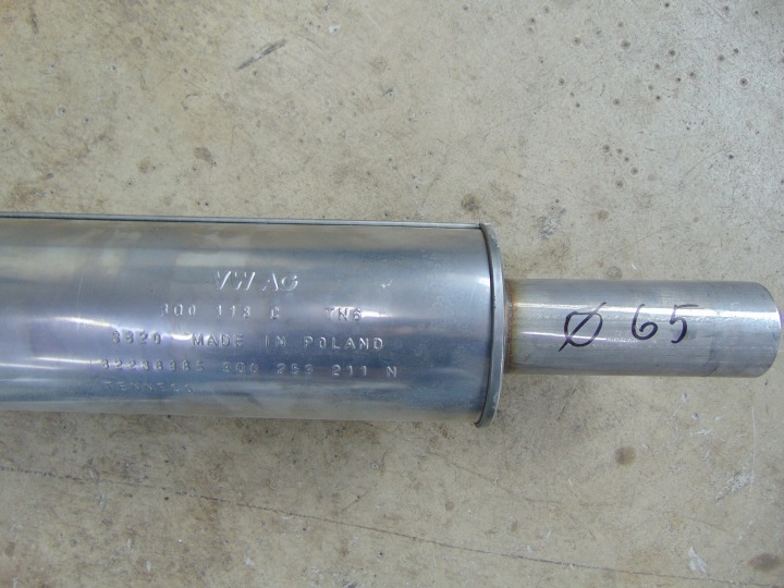 фото №7, Vw passat b8 wydec глушитель 3q0253211n 3q5253611aq