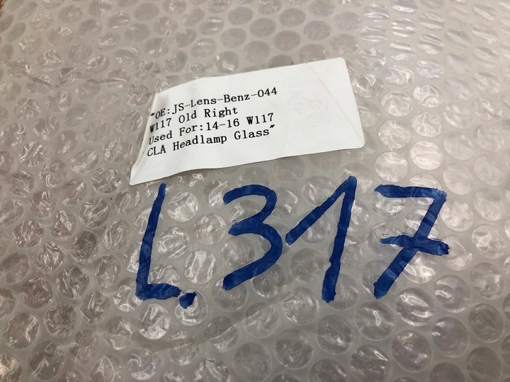 фото №9, Скло фара плафон правий перед do mercedes cla w117 2013-2016 дорестайлінг