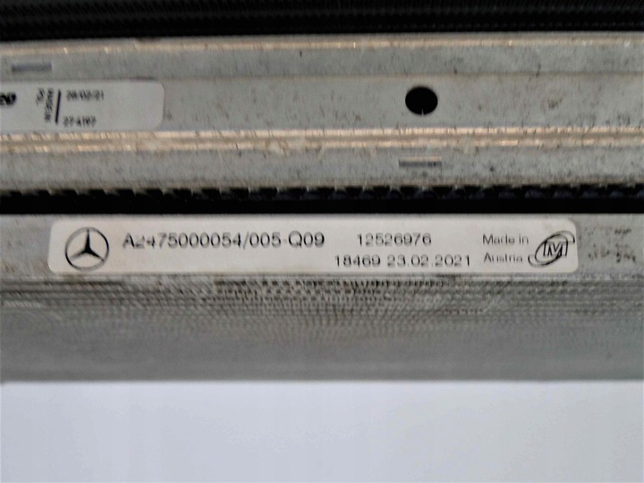 фото №13, Mercedes glb x247 247 комплект радиатор amg 2.0 d