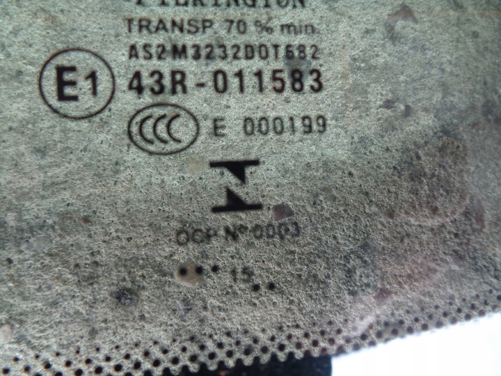 фото №2, Citroen c4 cactus скло двері праві зад