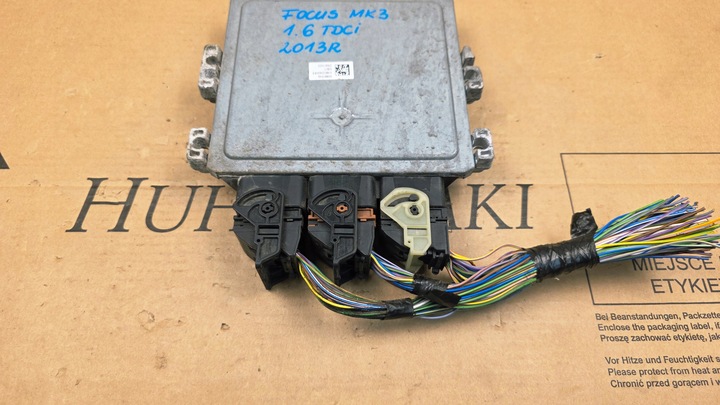 фото №11, Focus mk3 c-max mk2 1.6 tdci компьютер блок управления двигателя 13r bv61-12a650-dga