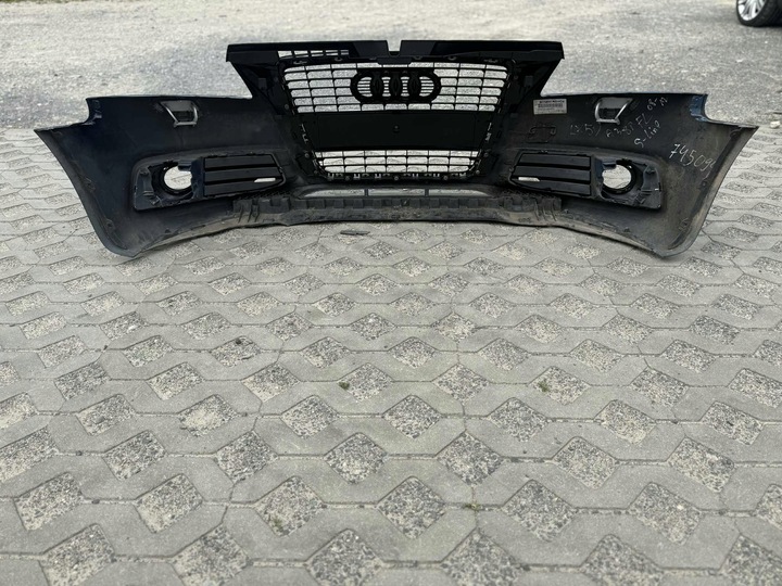фото №13, Audi a3 8p fl рестайлинг бампер переднее перед s-line комплектный lx5v ксенон 08-12r