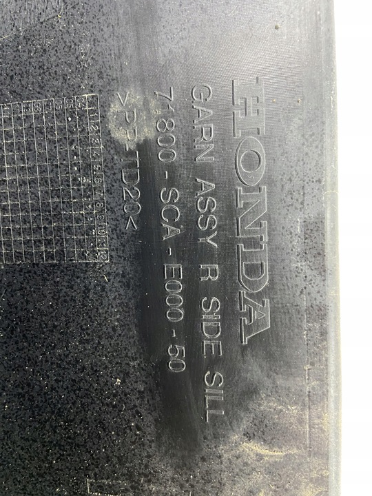 фото №6, Планка накладка порогова права поріг honda cr-v ii рестайлінг 2005-2006r.