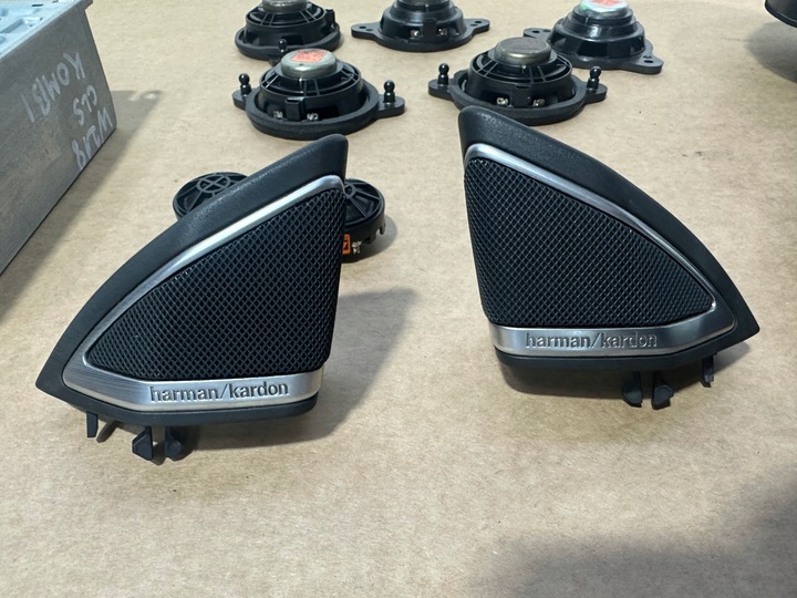 фото №11, Озвучивание, динамики harman кардон mercedes cls w218 комплект, усилитель