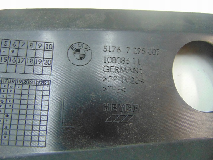 фото №6, Bmw f34 f34n панель під лобовим склом нове org 51767295008